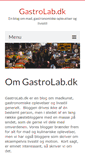 Mobile Screenshot of gastrolab.dk